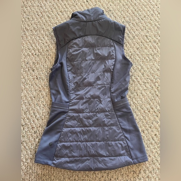 Lululemon “down for it all” vest. Size 2. Running. Every day. Warm - Picture 2 of 10
